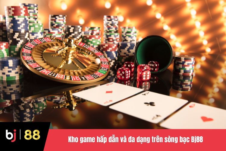 Kho game hấp dẫn và đa dạng trên sòng bạc BJ88